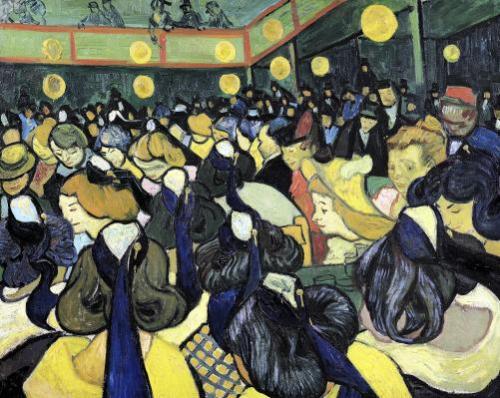 The Dance Hall at Arles 1888 - Van Gogh Painting On Canvas